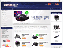 Tablet Screenshot of lumentech-usa.com